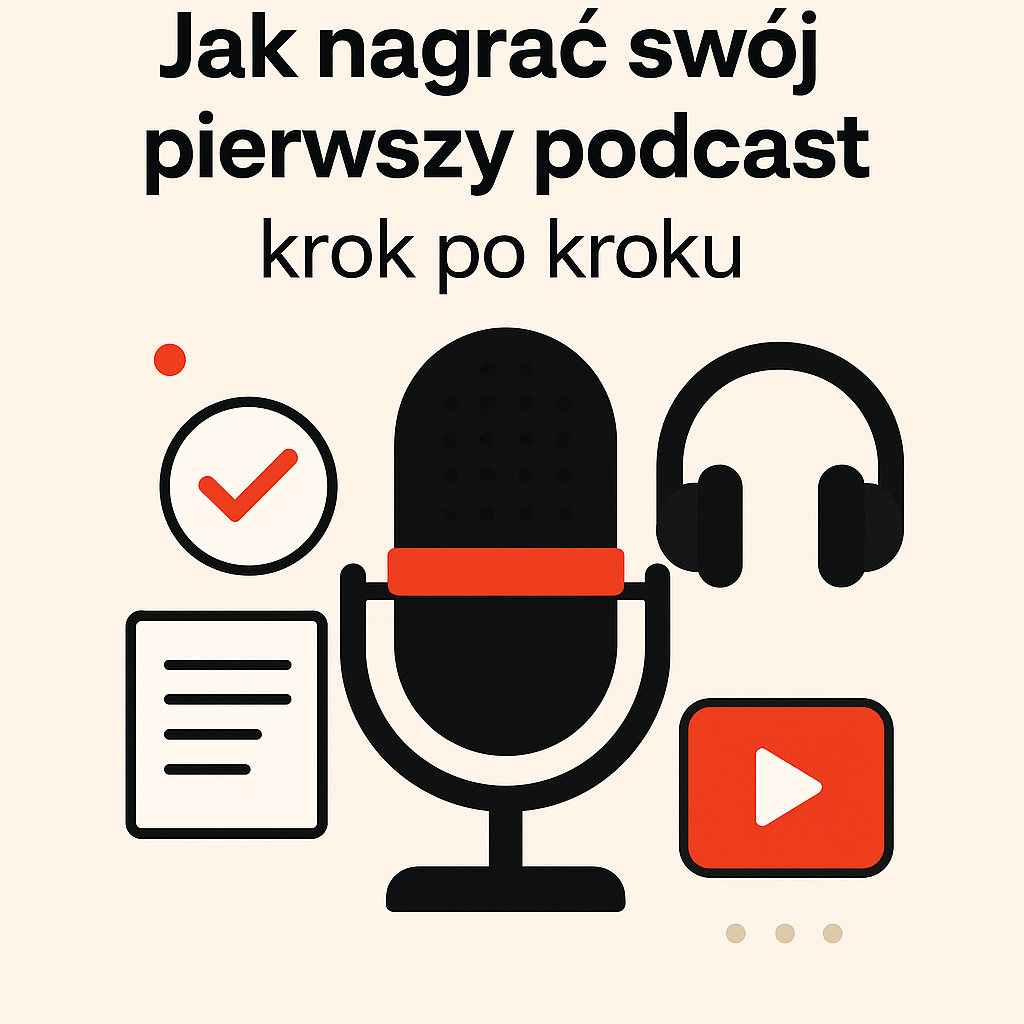 Jak nagrać swój pierwszy podcast – krok po kroku