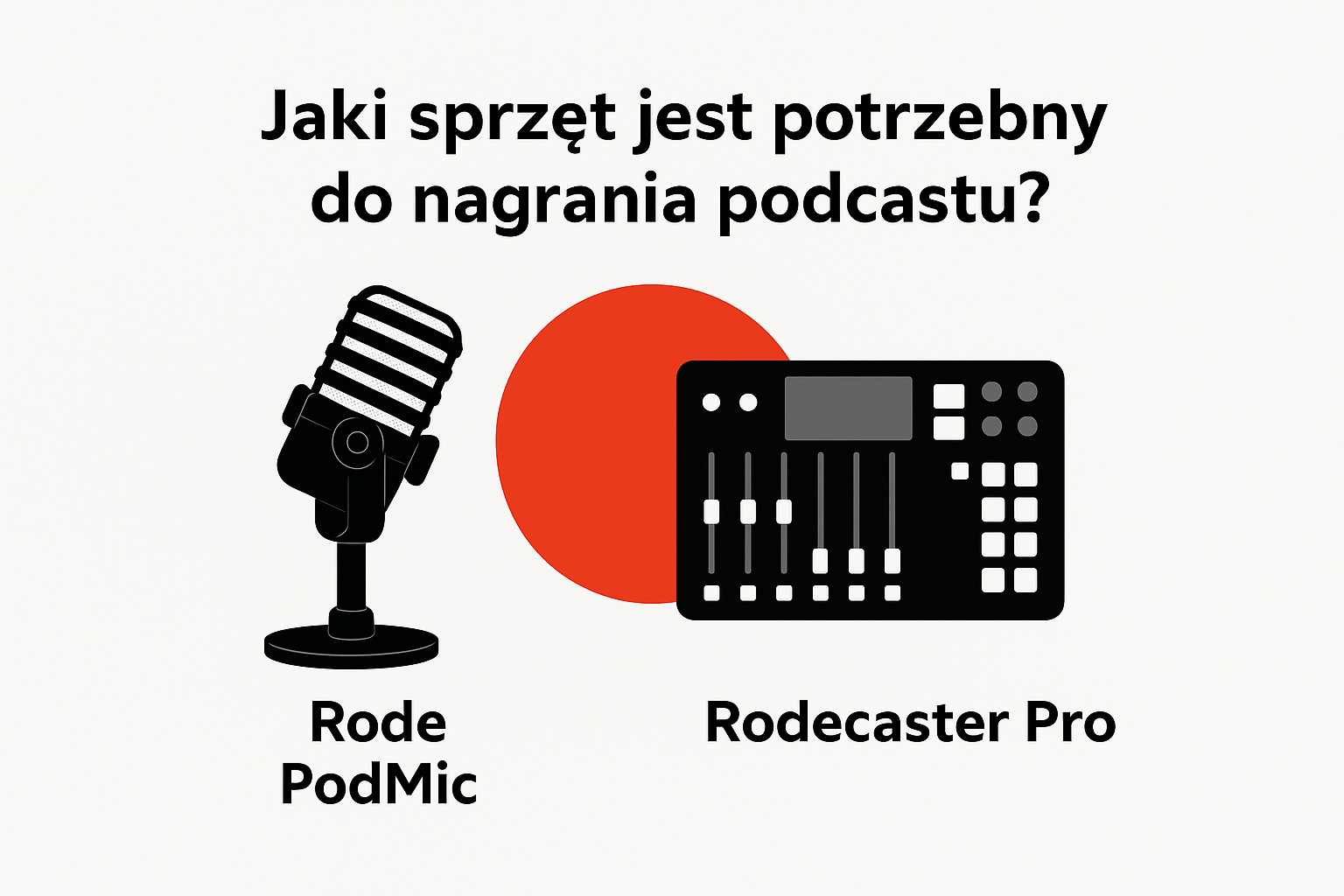 Jaki sprzęt jest potrzebny do nagrania podcastu?